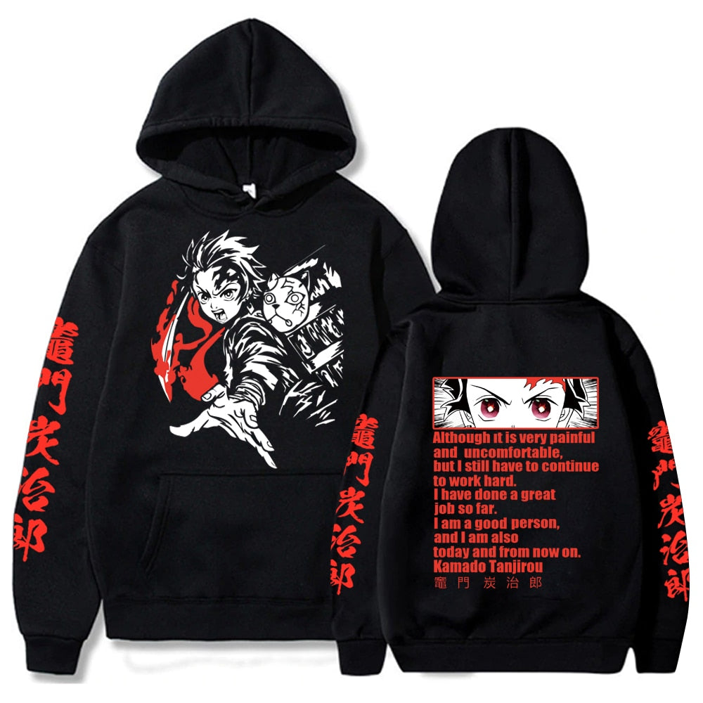 Anime Demon Slayer Hoodies Kamado Nezuko