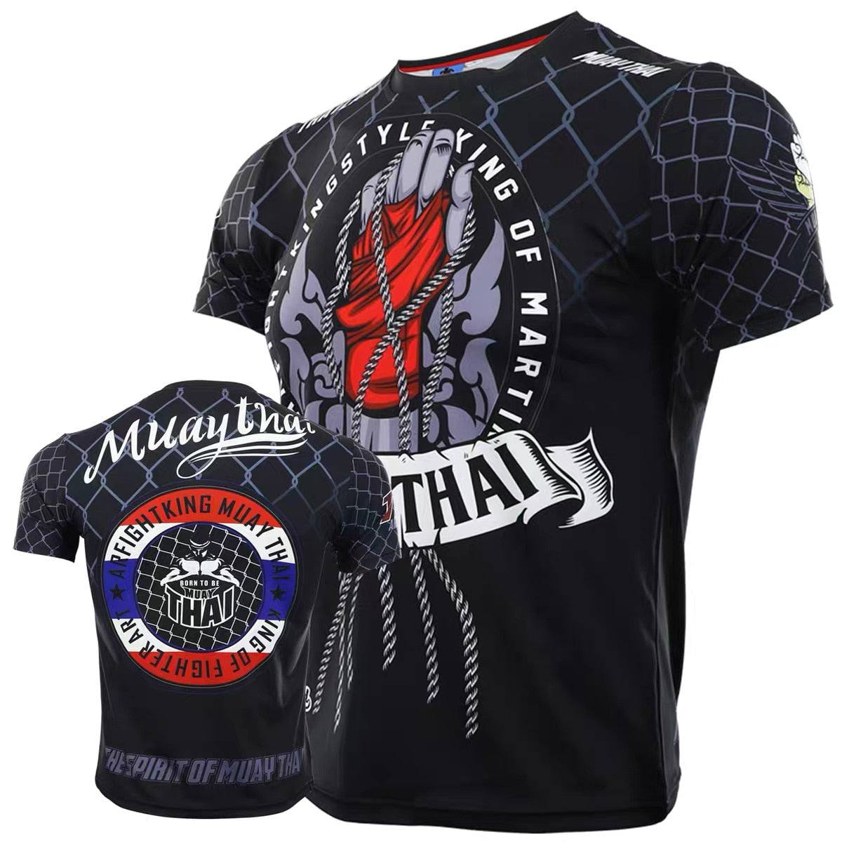 Rashguard MMA BJJ Muay Thai T Shirts