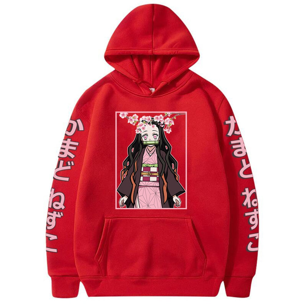 Anime Demon Slayer Hoodies Kamado Nezuko