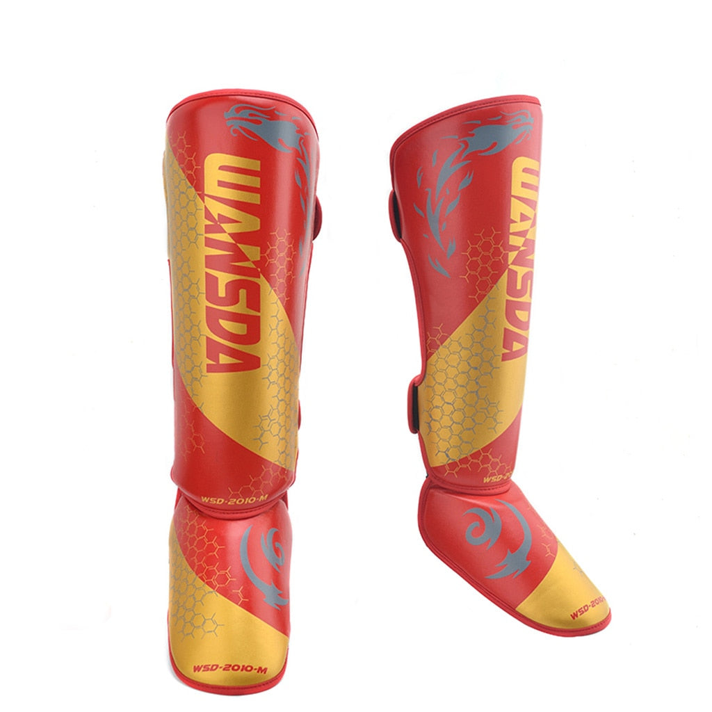 WorthWhile 1 Pair MMA Boxing Shin Guards Ankle