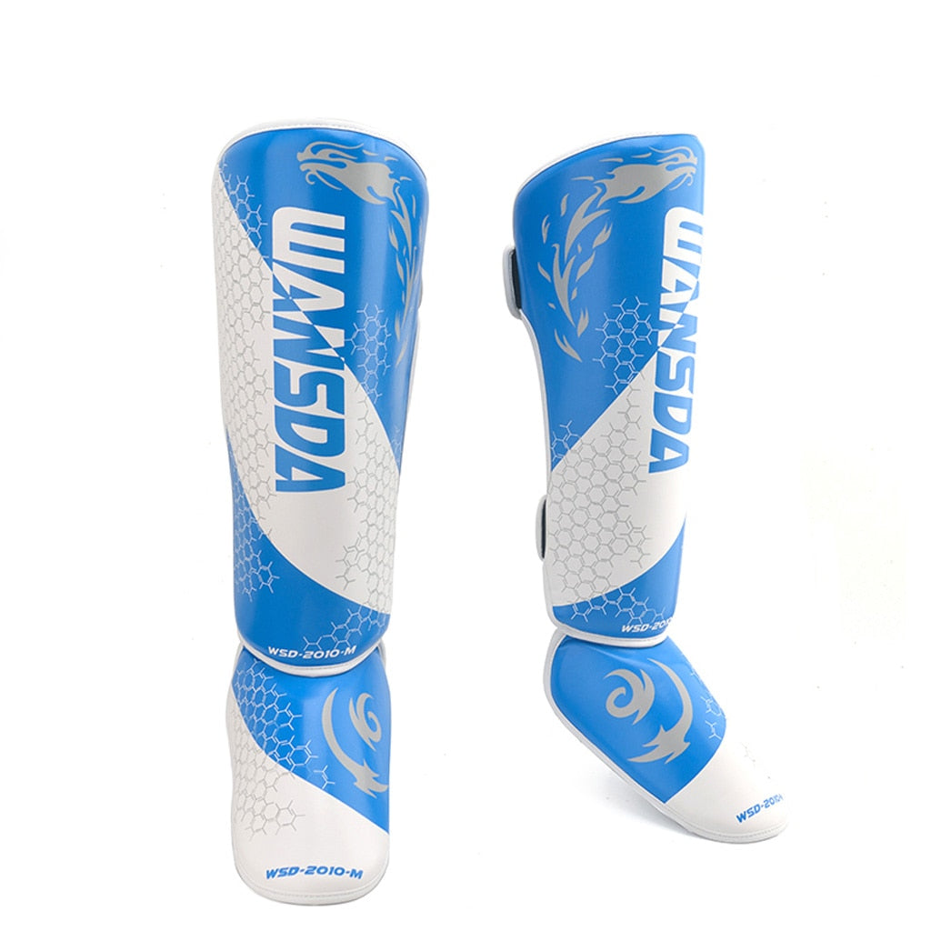 WorthWhile 1 Pair MMA Boxing Shin Guards Ankle