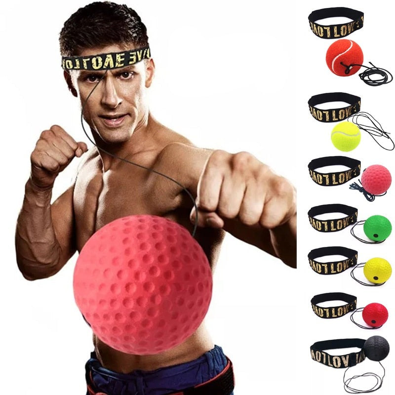 Head-mounted PU Punch Ball