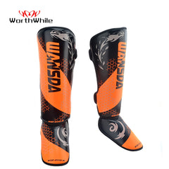 WorthWhile 1 Pair MMA Boxing Shin Guards Ankle