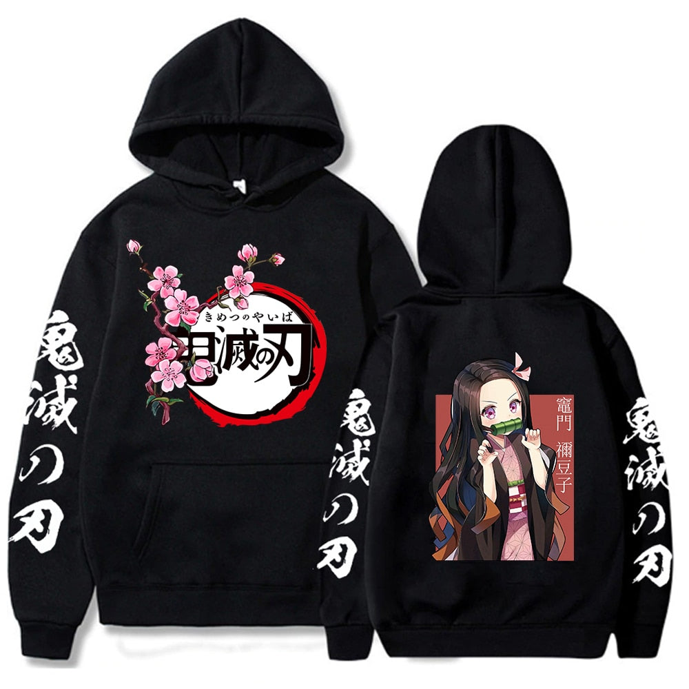 Anime Demon Slayer Hoodies Kamado Nezuko