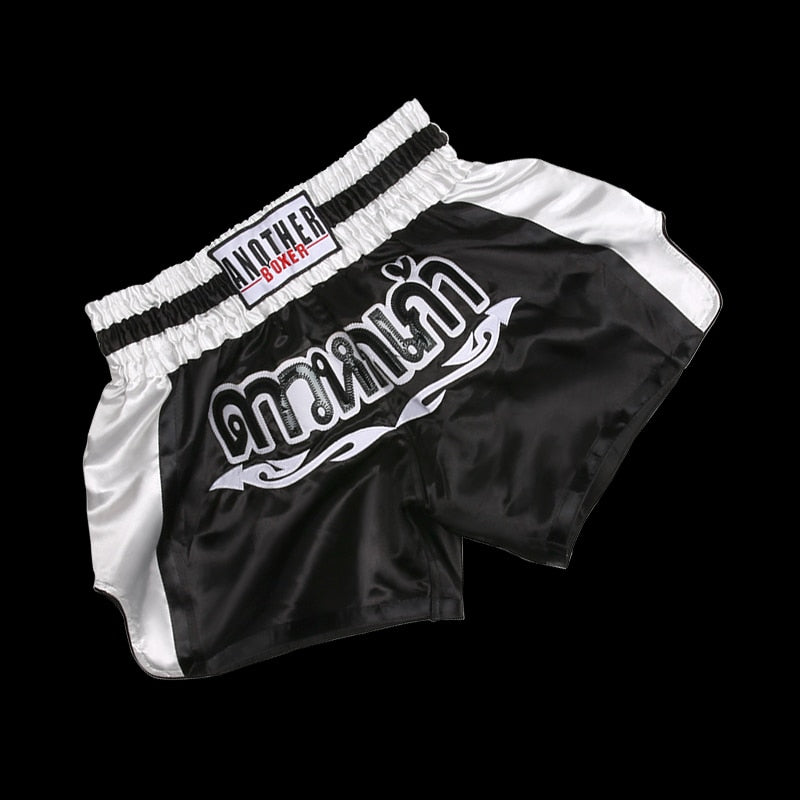 Satin Muay Thai Kick Boxing Shorts