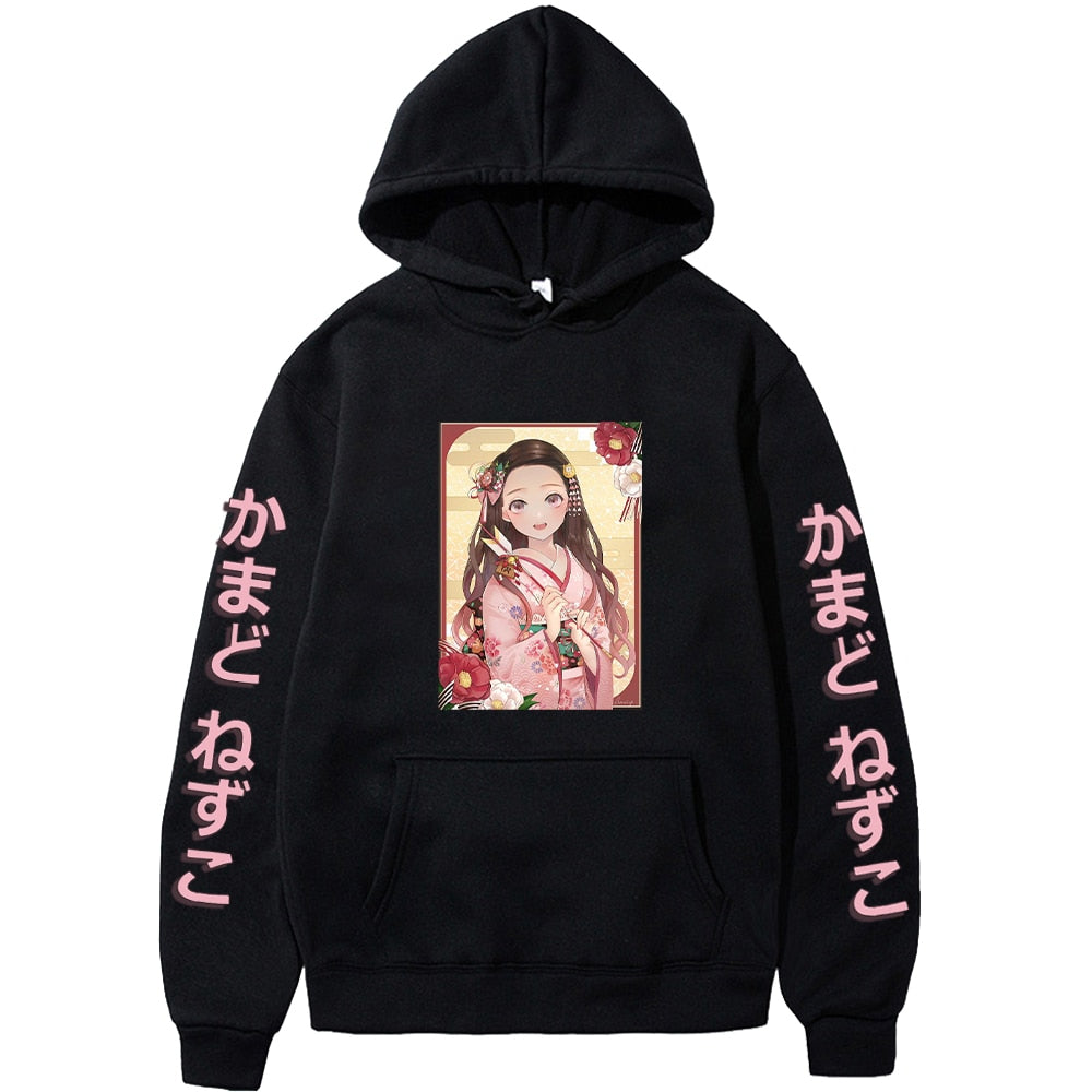 Anime Demon Slayer Hoodies Kamado Nezuko