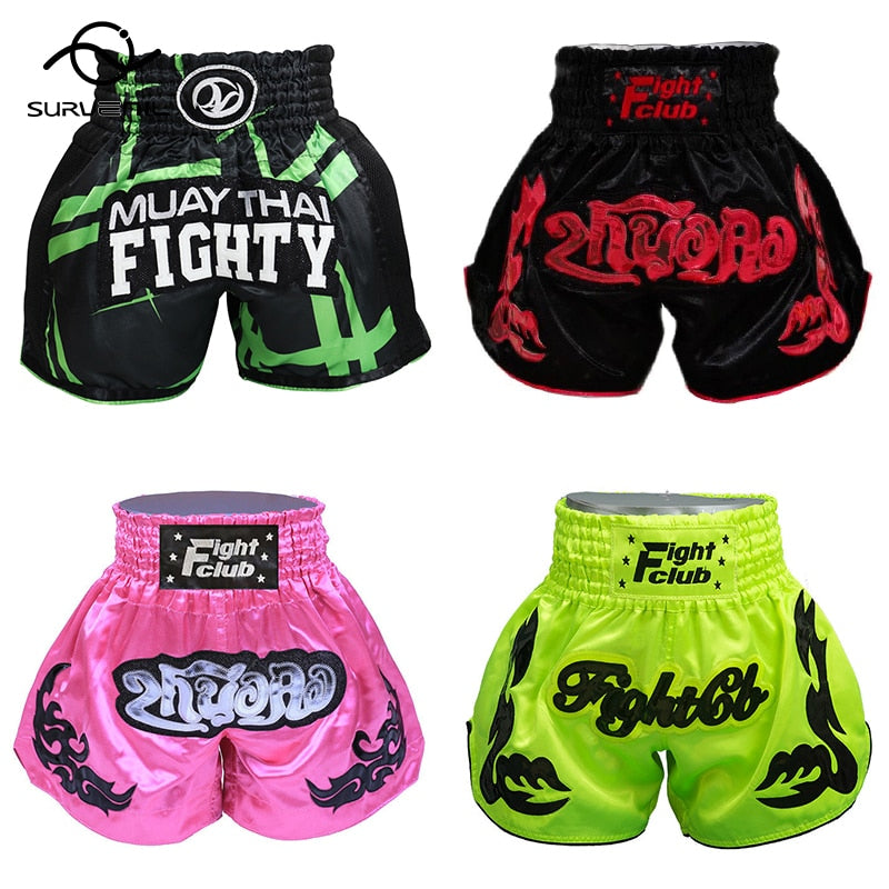 2023 Pants Satin Boxing Shorts