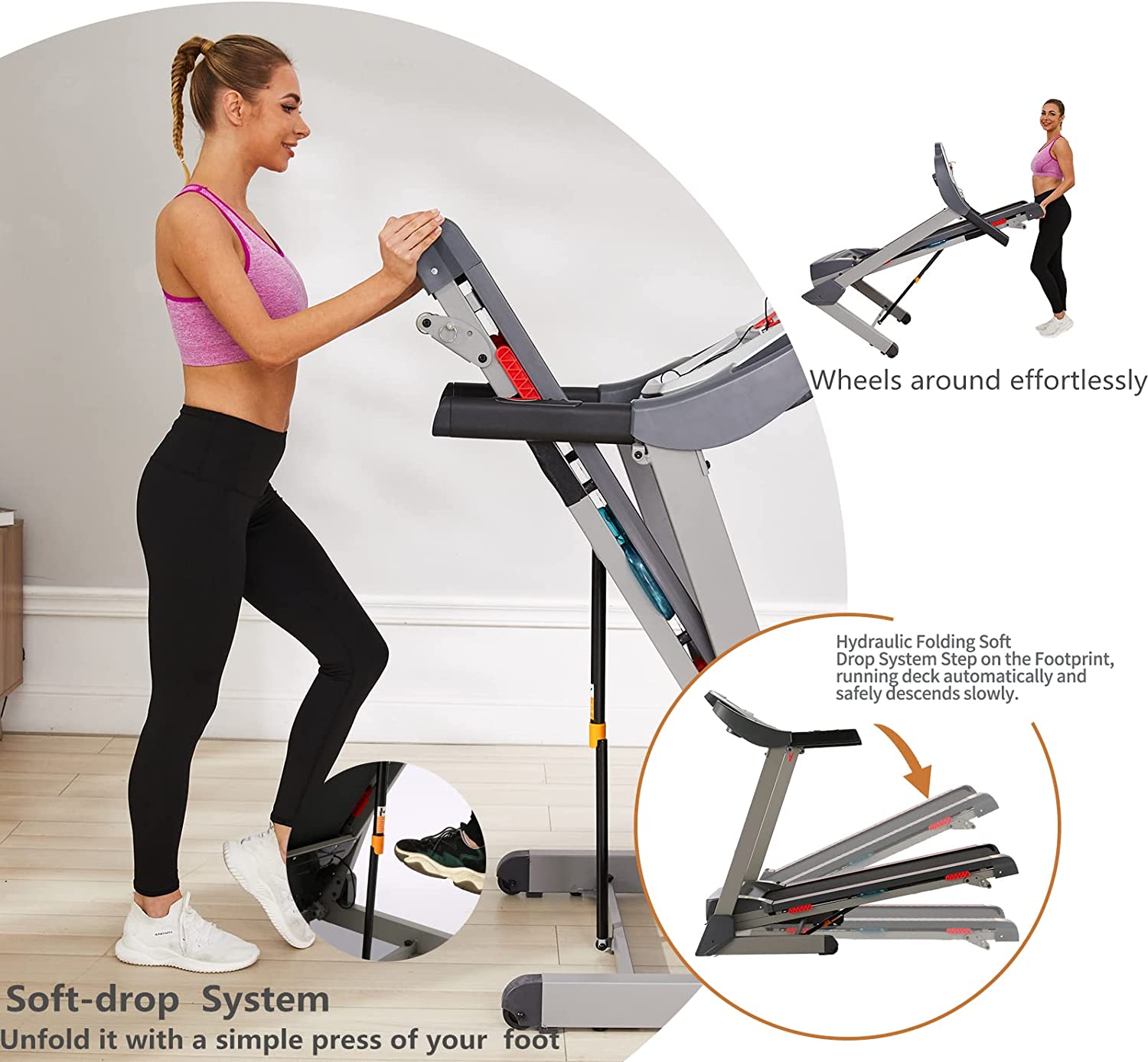 Automatic Ultra-Wide Folding Treadmill